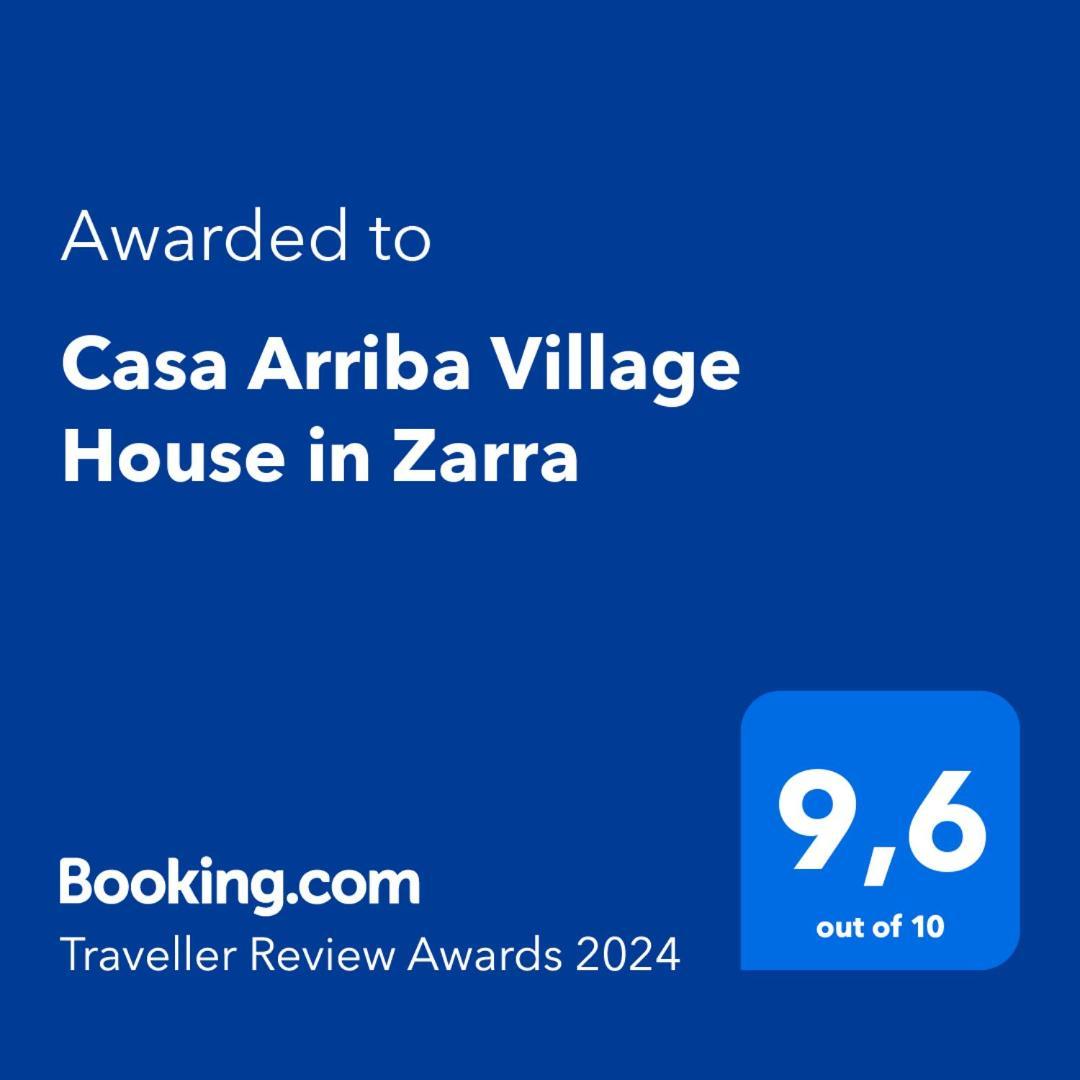 Casa Arriba Village House In Zarra Екстериор снимка